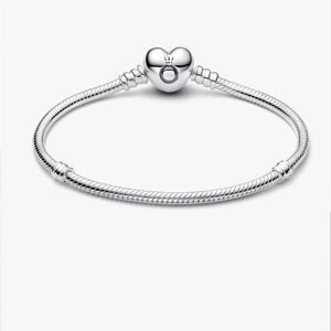 Pandora Silver Heart Clasp Bracelet